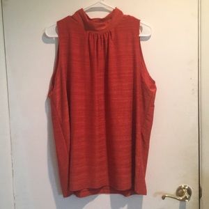 Lightweight Orange Blouse